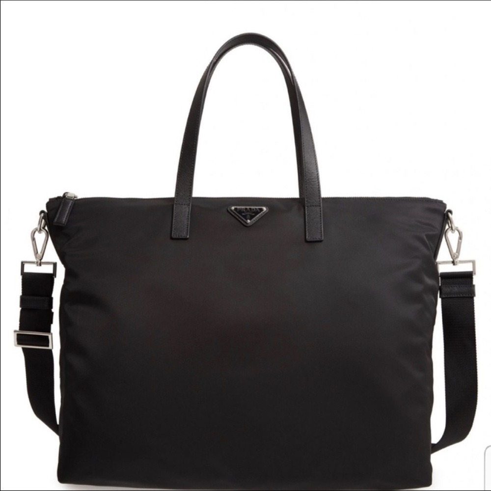 Prada nylon tote